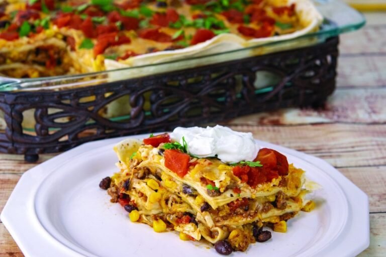 Lasagna with a Mexican Twist