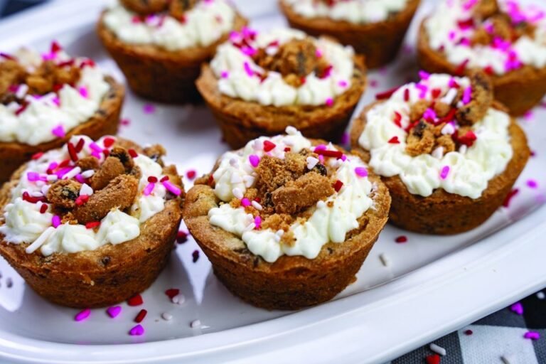 Cookie Cups with Cheesecake Filling