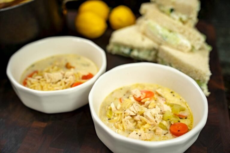 Orzo Soup with Lemon Chicken