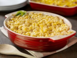 Mac and Cheese with Jalapeno Cornbread
